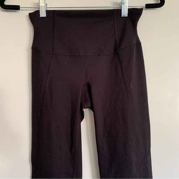 SPANX Black Seamed Leggings Size S - Picture 2 of 7